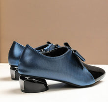 Carregar imagem no visualizador da galeria, Outono novo estilo zíper lateral sapatos de moda estilo britânico
