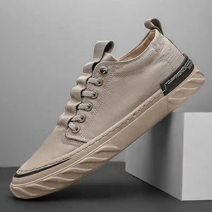 Novos sapatos de lona casuais Ice Silk masculinos