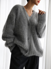 Carregar imagem no visualizador da galeria, Suéter de malha premium feito de imitação de vison
