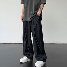 Carregar imagem no visualizador da galeria, Calça Jeans Masculina Hip Hop Perna Reta Moda Casual
