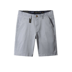 Shorts casuais de algodão masculino