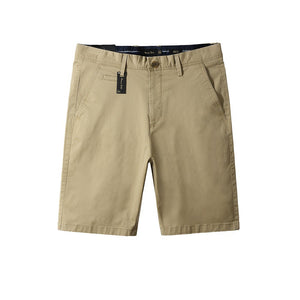 Shorts casuais de algodão masculino